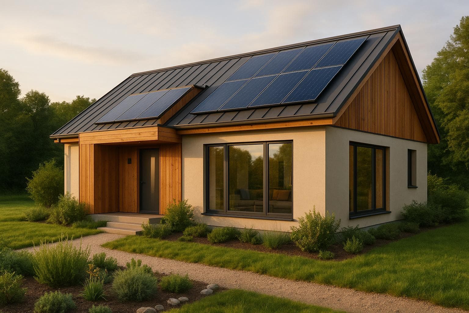 Top 5 Materials for Net Positive Energy Homes